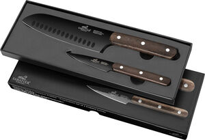 "Knivset Phenix 2 delar Svart/Tr&Atilde;&curren;"