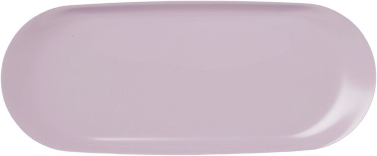 Metal bakke, nude, 23,0 cm x 9,5 cm x 1,0 cm