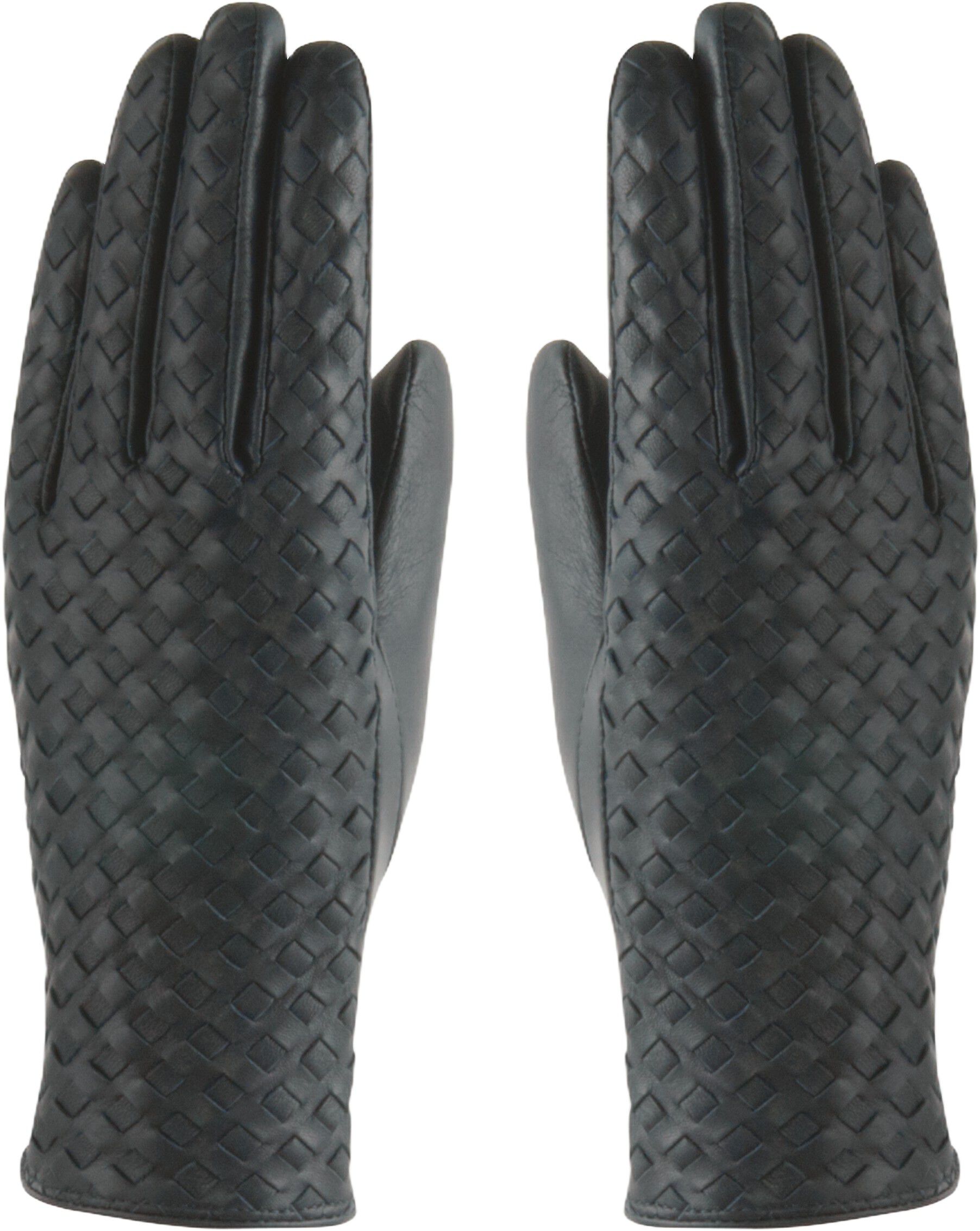 MJM Glove Liva W Leather Braided Midnight Blue