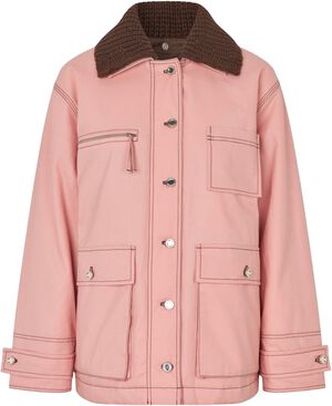 2559 Coated Cotton Canvas, Workwear Boxy Jacket