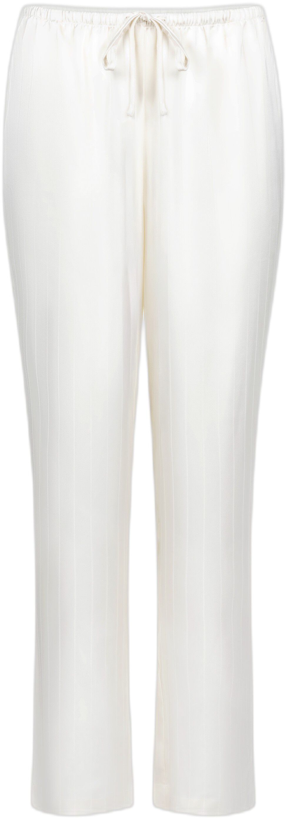 Satin Pinstripe Trousers