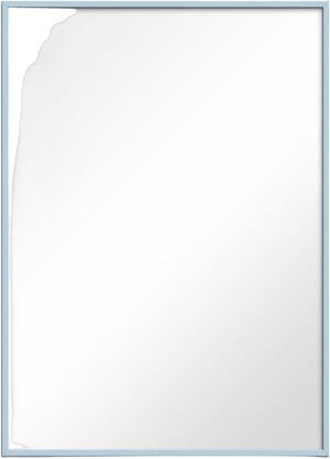 Mirror - Sky Blue Wood