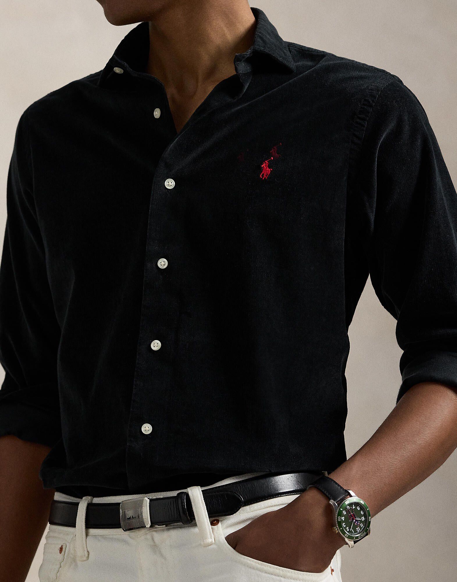 Custom Fit Corduroy Shirt