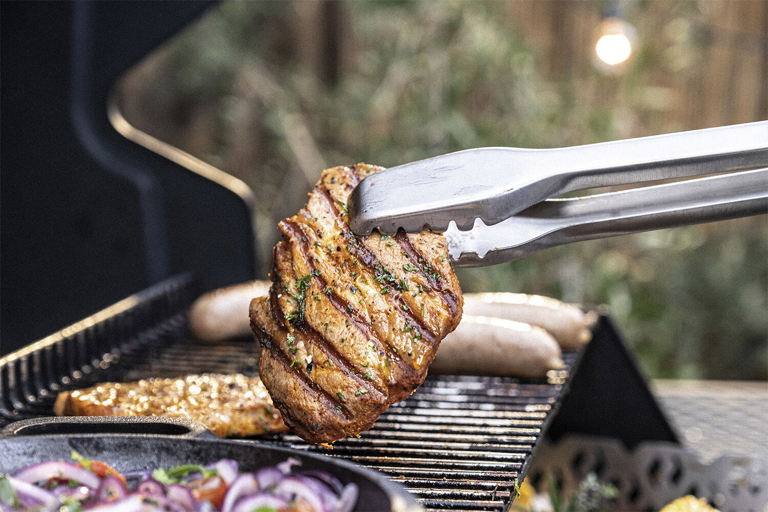 BBQ+ T&aelig;nger 40 Rustfrit st&aring;l