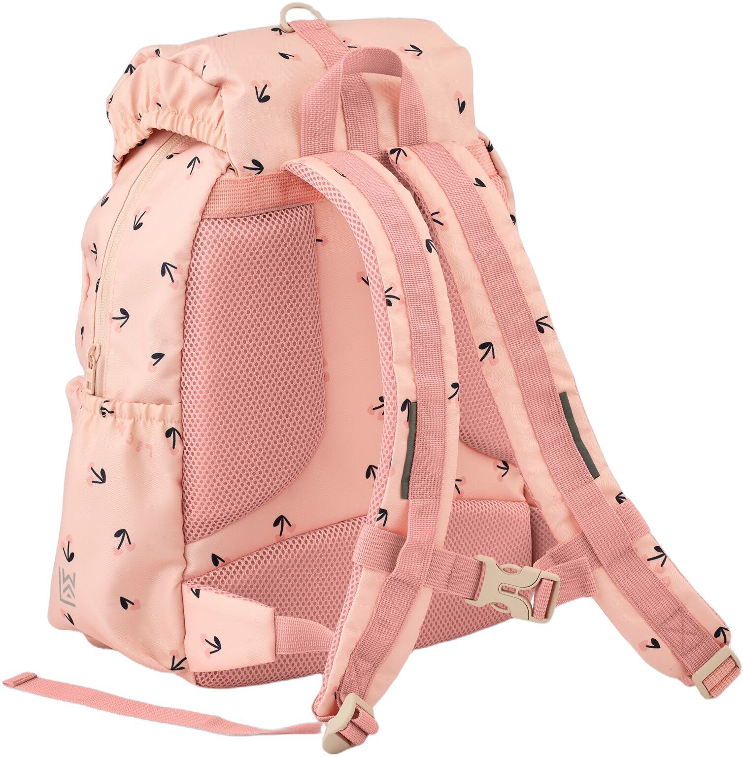 Johnny School Backpack  Cherry hear