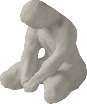 ART PIECE meditating man