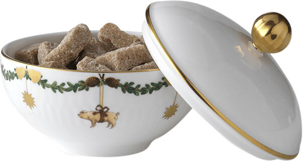 Stjerne Riflet Jul 15 cl. sk&aring;l med l&aring;g