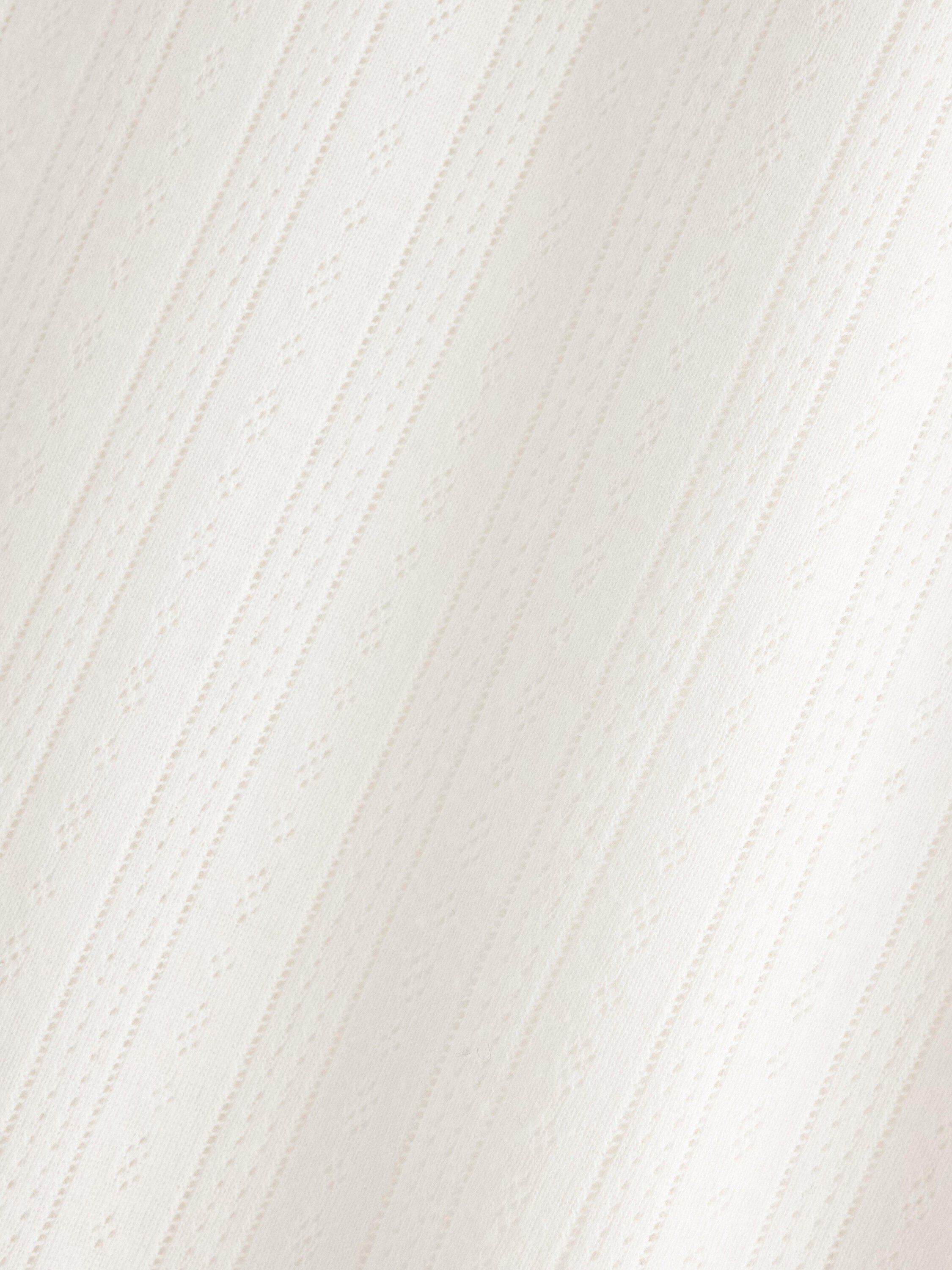 Wide pyjama trousers in pointelle w