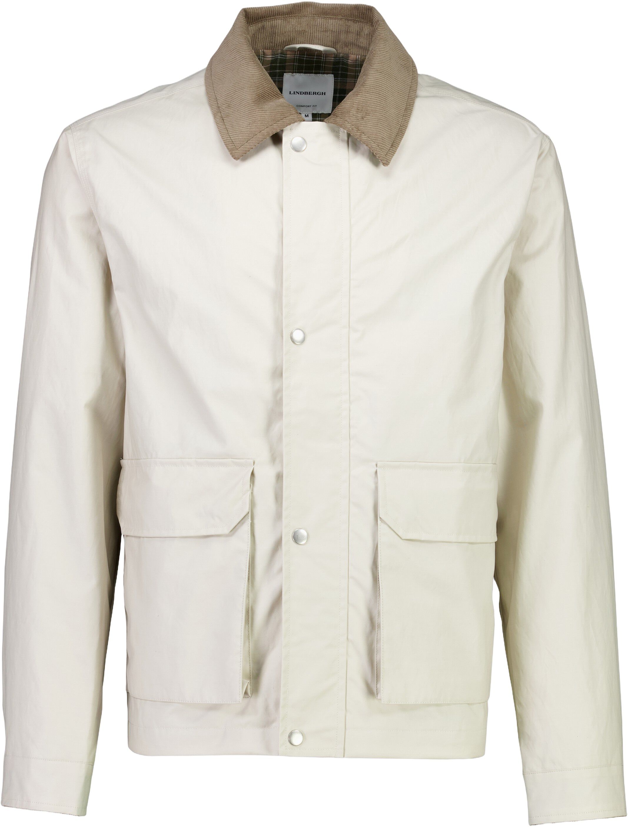 Field jacket w corduroy collar