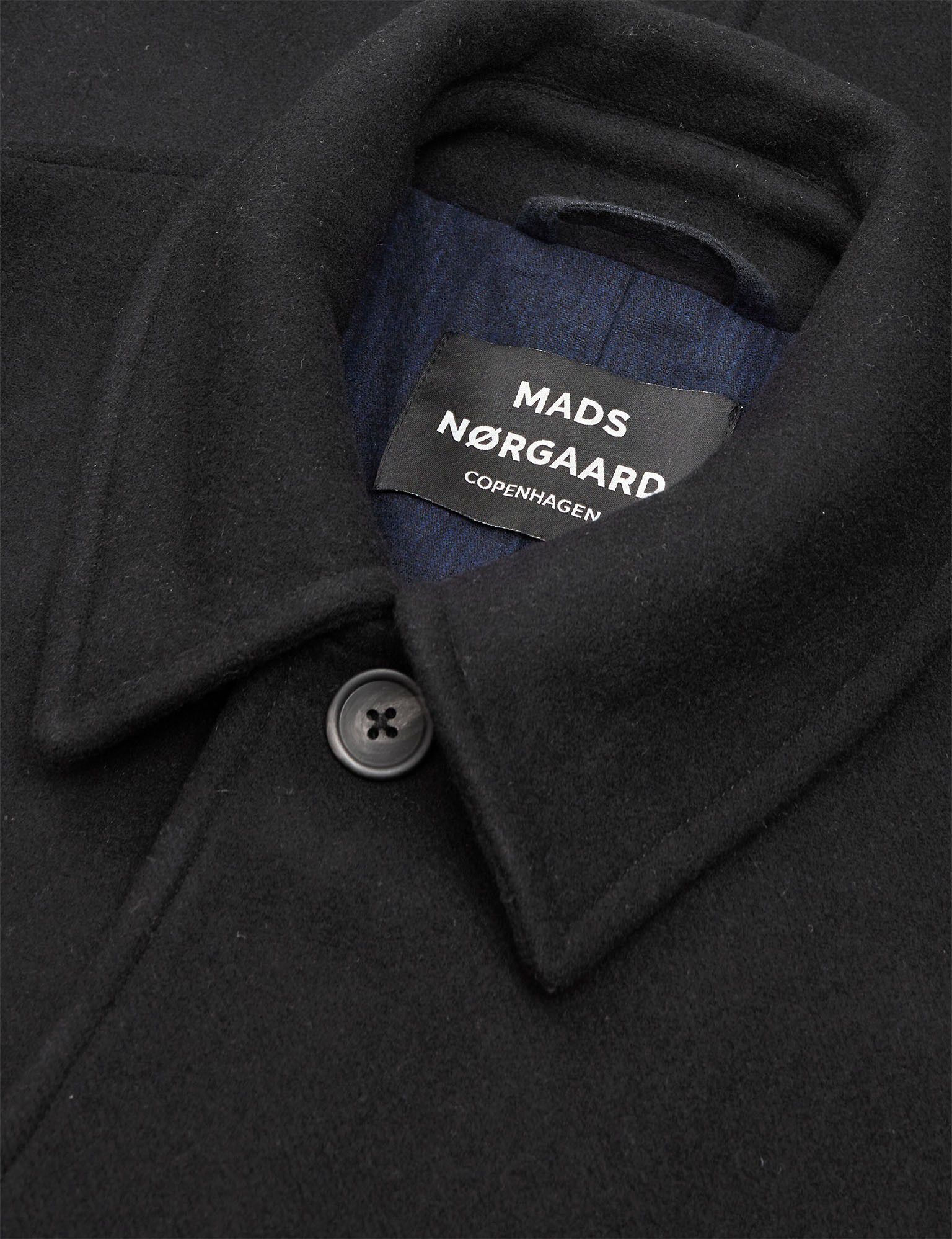 Compact Wool Curtis Coat