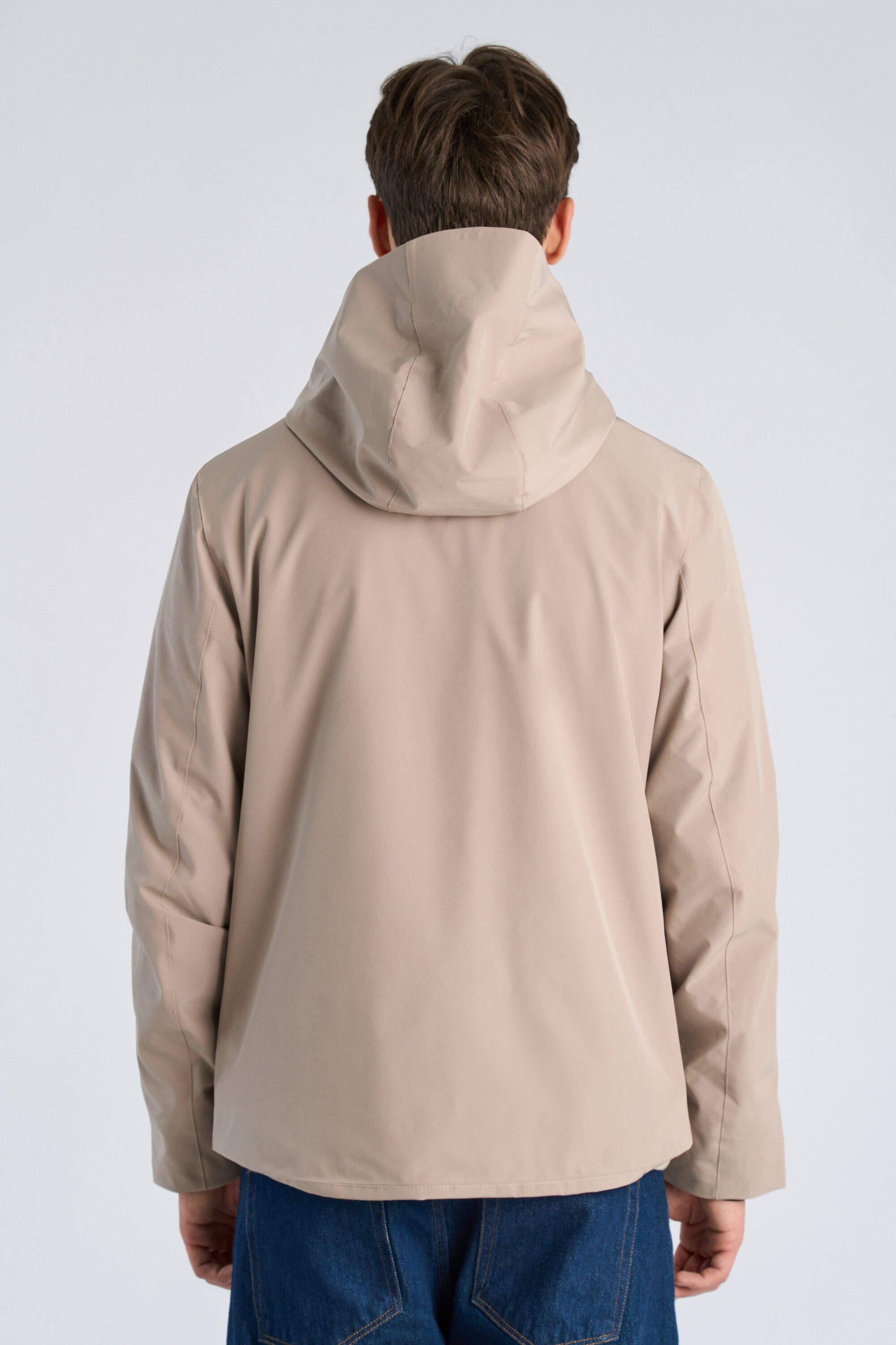Short parka jacket