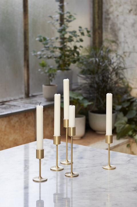 Collect Candleholder SC57, Brass. H11cm.