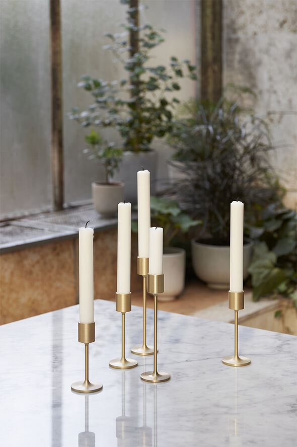 Collect Candleholder SC57, Brass. H11cm.