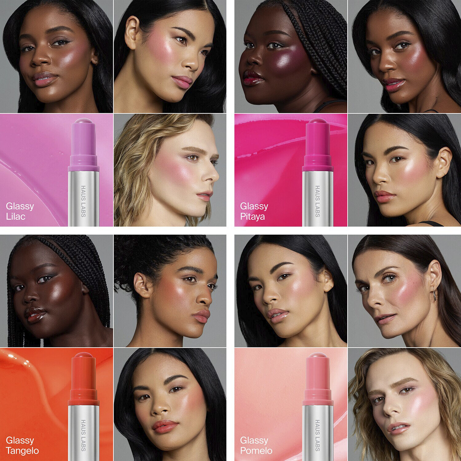 Color Fuse Longwear Glassy Lip + Cheek Balm Blush Stick Blush cr&egrave;me