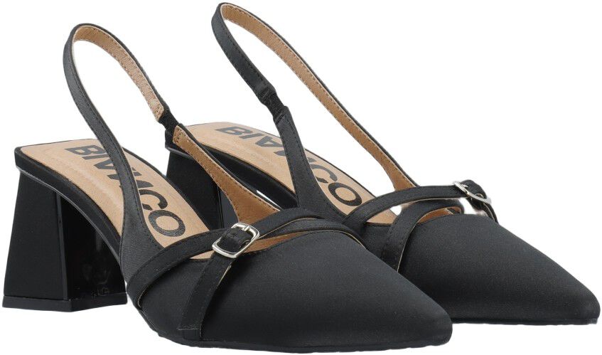 BIAMARALYN Buckle Slingback Satin