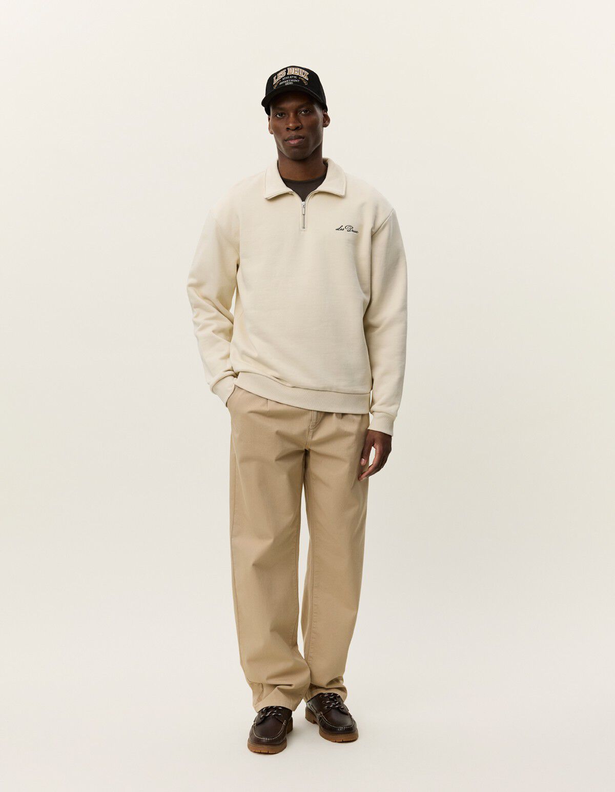 Crew Half-Zip Sweatshirt