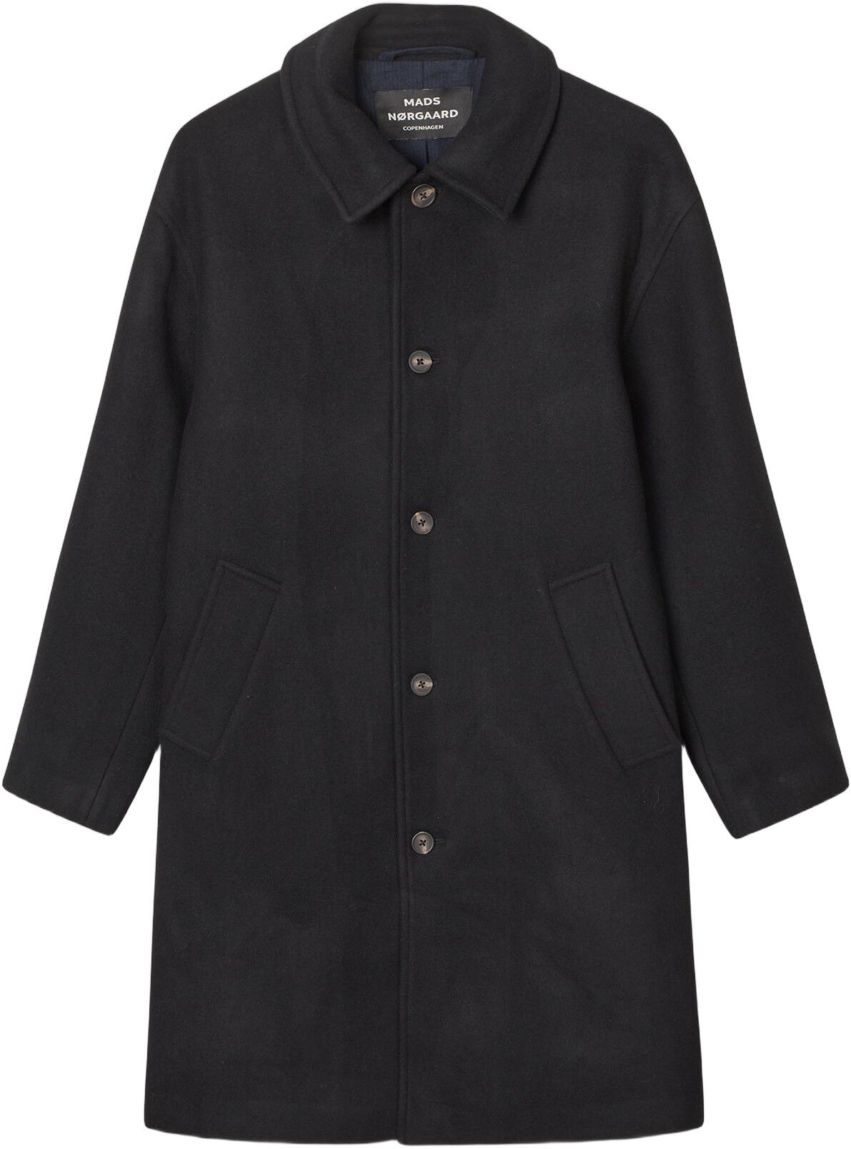 Compact Wool Curtis Coat