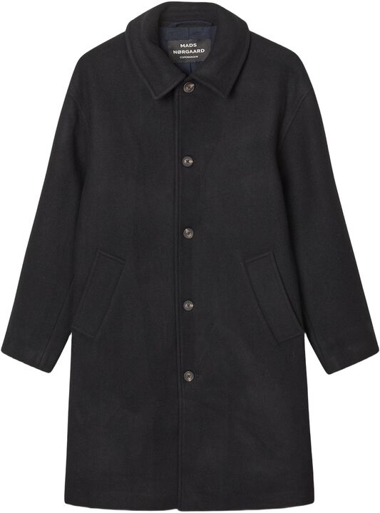 Compact Wool Curtis Coat