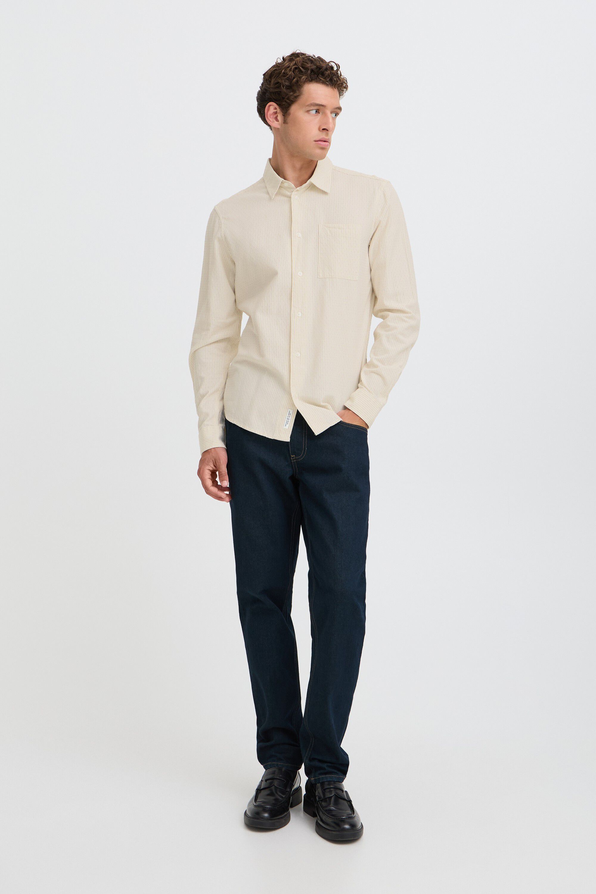 CFSANTOS DOBBY STRIPED SHIRT