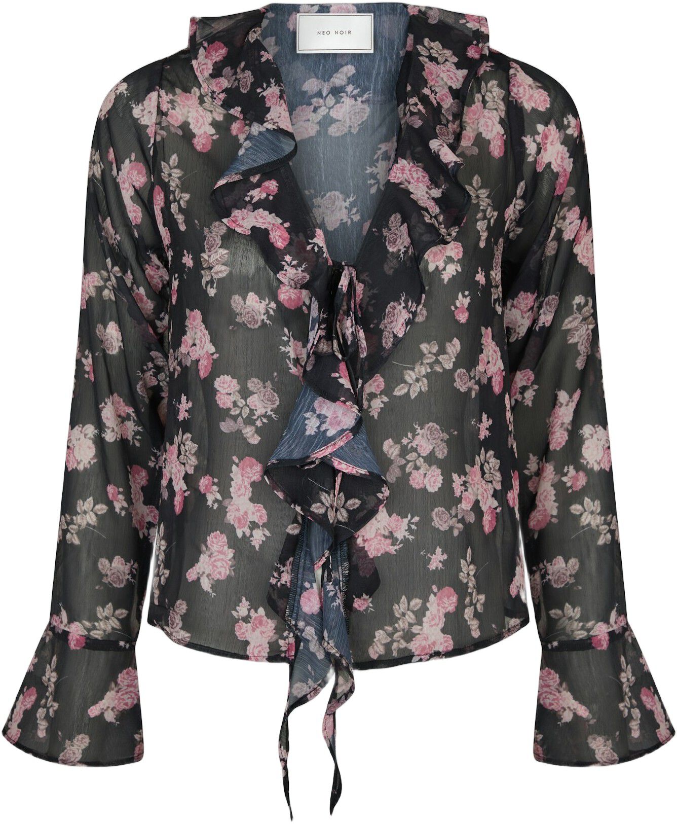 Anika Marigold Print Blouse