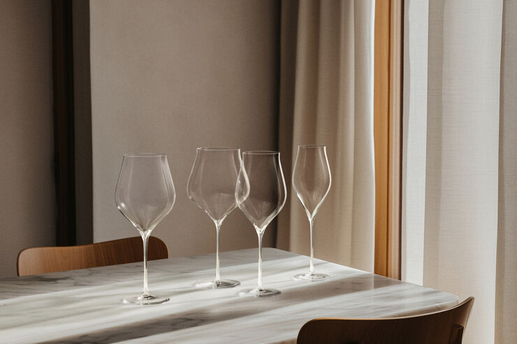 Notes Bourgogneglas 94 cl klar 2 stk.