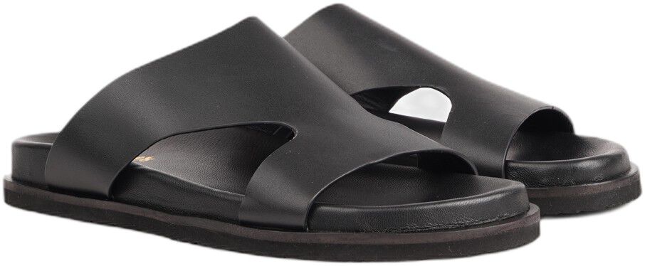 SASSANO - WIDE STRAP LEATHER SANDAL