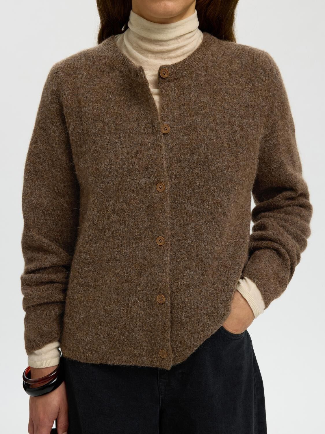 SLWLULU NEW LS KNIT CARDIGAN NOOS