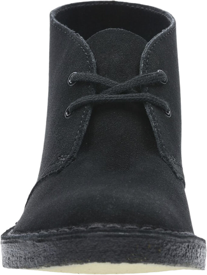 Desert Boot. Black Sde, D, 4