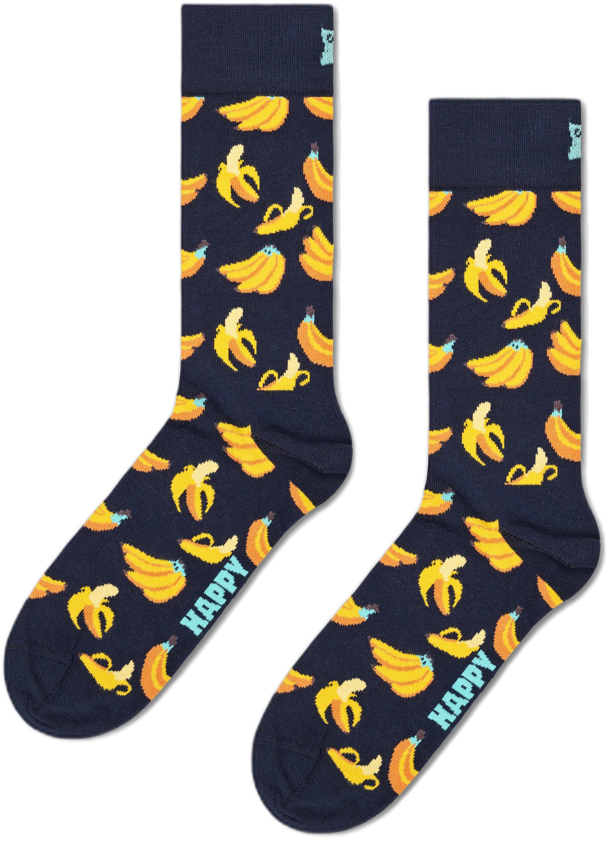 3-Pack Classic Banana Socks