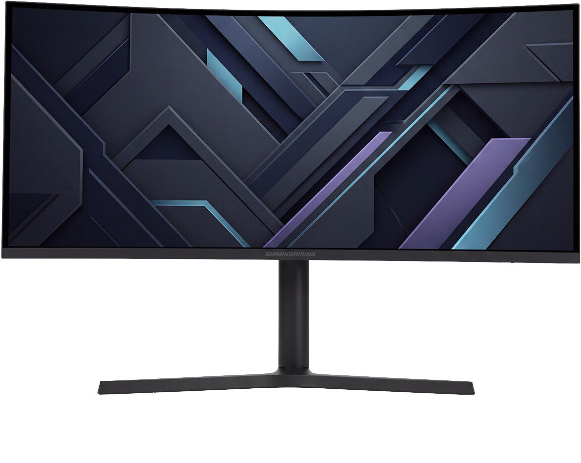 SharkGaming 34" 1440p 180Hz Sk&aelig;rm
