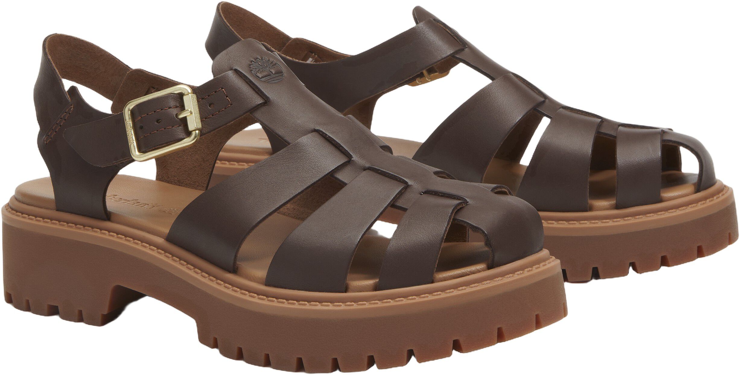 STONE STREET FISHERMAN SANDAL DARK