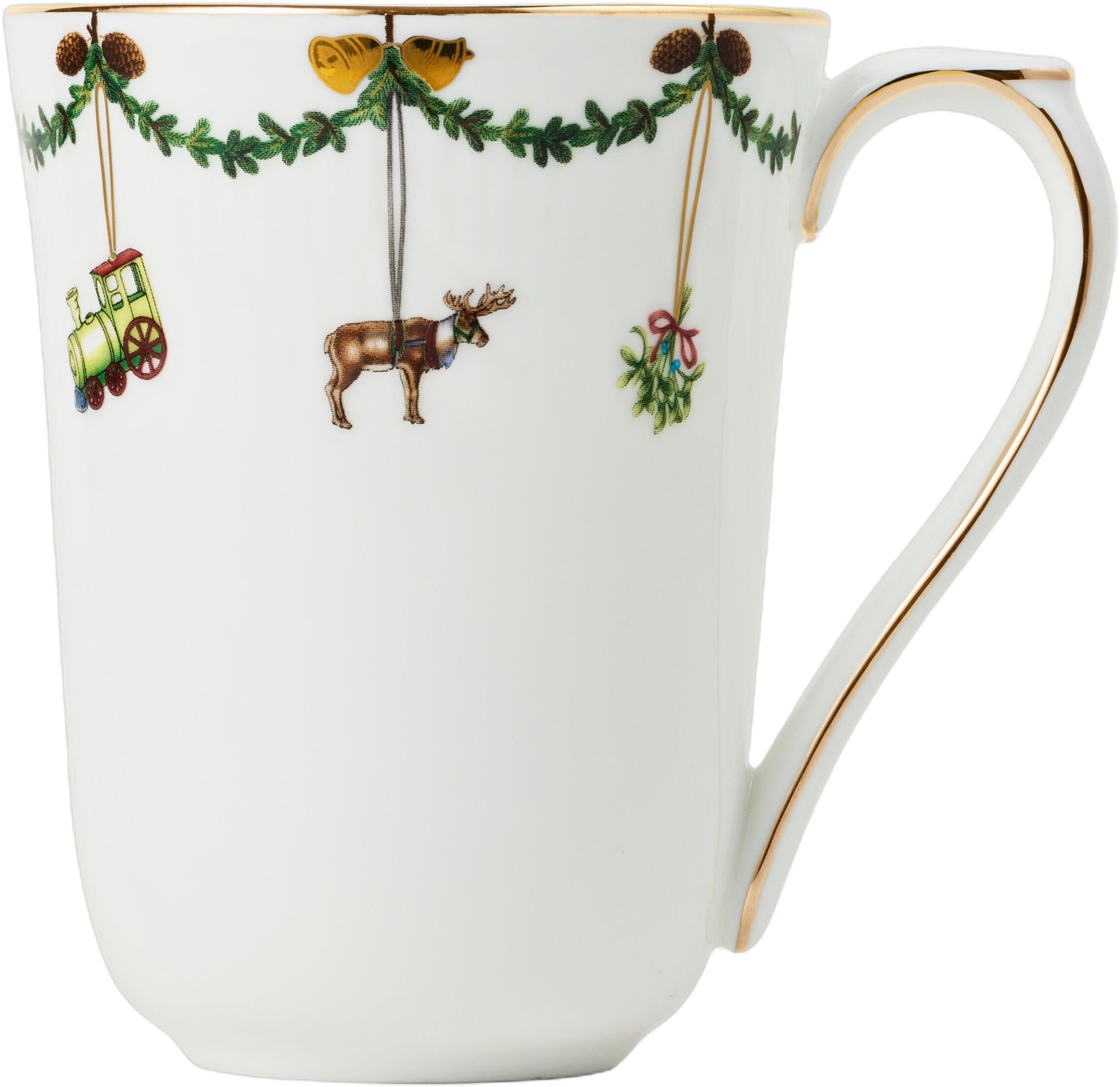 Star Fluted Cup 36cl Dec.no. 2