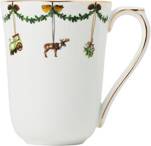 Star Fluted Cup 36cl Dec.no. 2