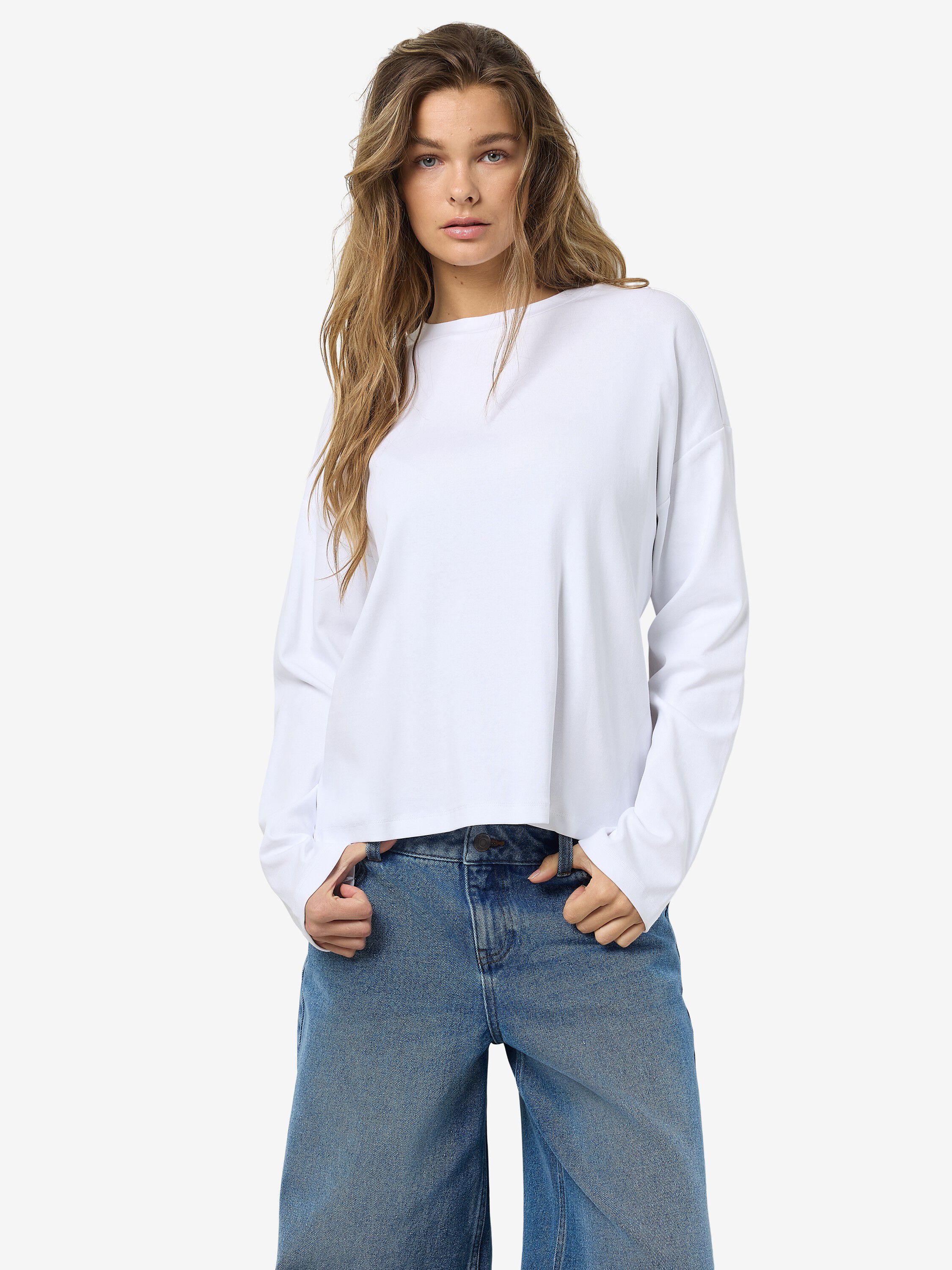 Nmmocca L/S Regular Fit Top Jrs Fwd Noos