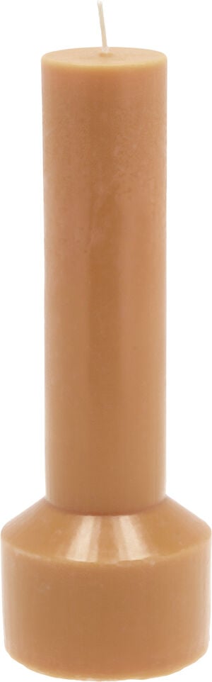 Kubbelys Styles D7 x 20 cm Amber Parafin/Stearin