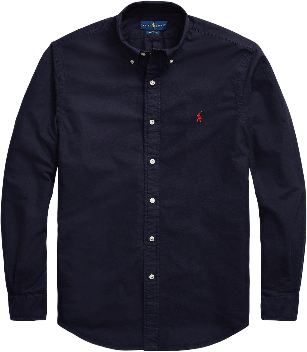 Custom Fit Garment-Dyed Oxford Shirt