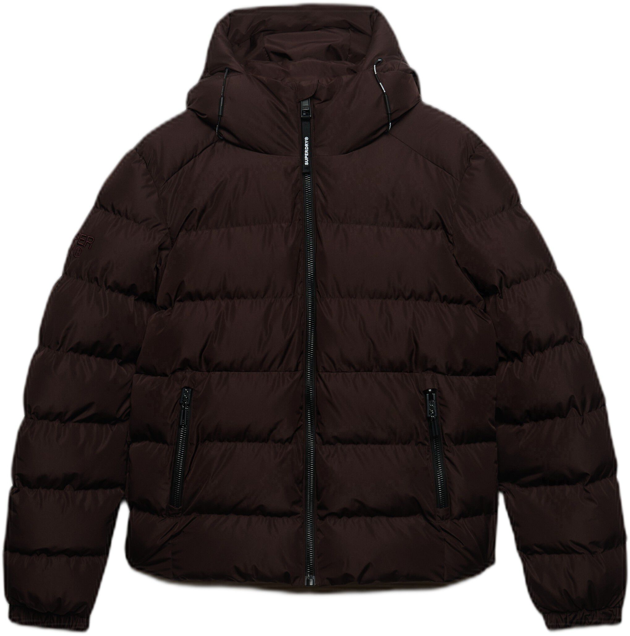 HOODED SPORTS PUFFER JACKET