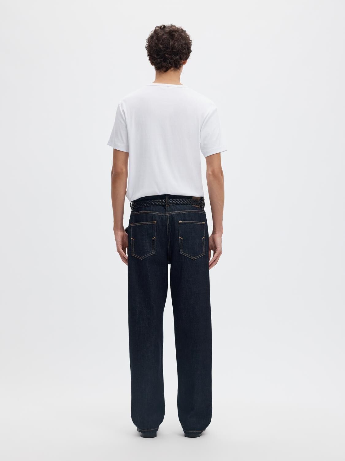 Slmaustin Rib Ss Henley Tee
