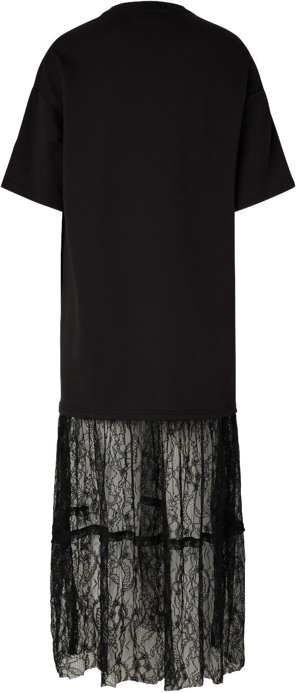 Pcmalle 2/4 Long Lace Dress Jrs D2D Pp