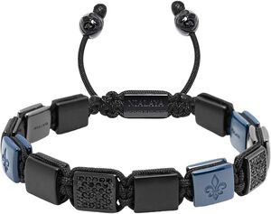 Midnight Onyx Dorje Flatbead Bracelet