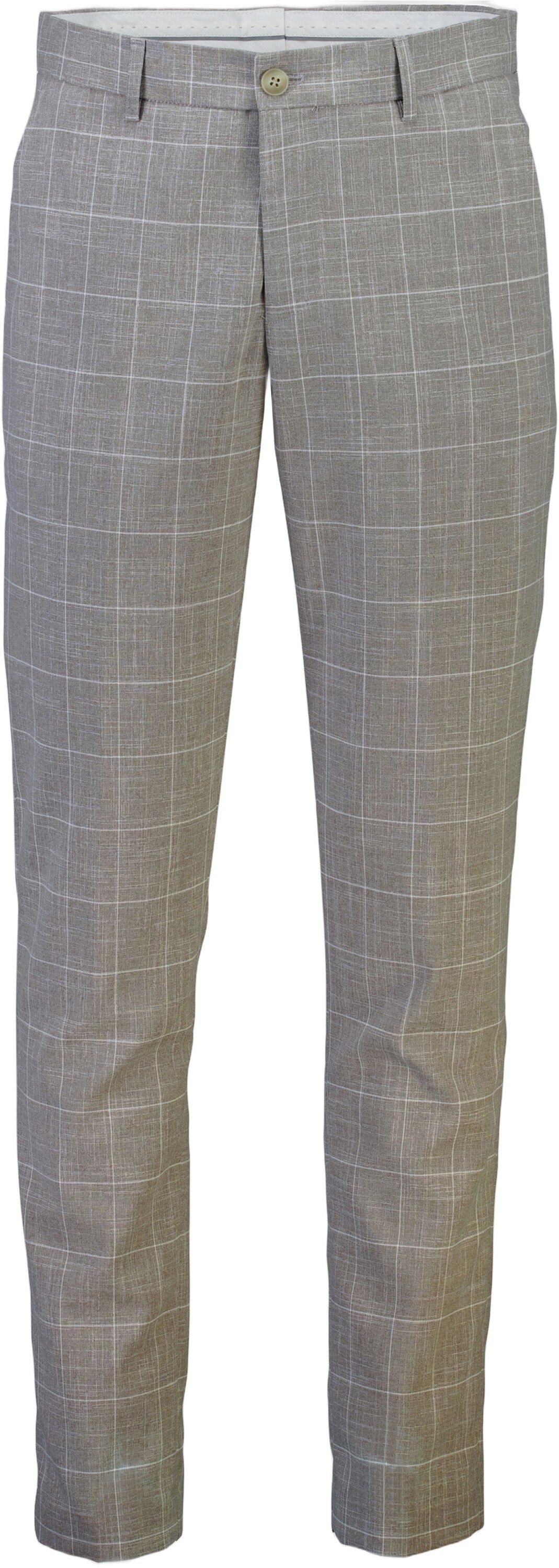 Checked slub viscose blend sui