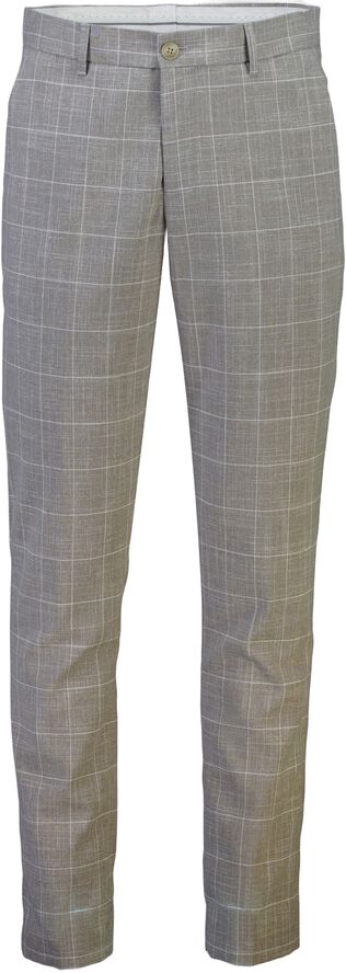 Checked slub viscose blend sui