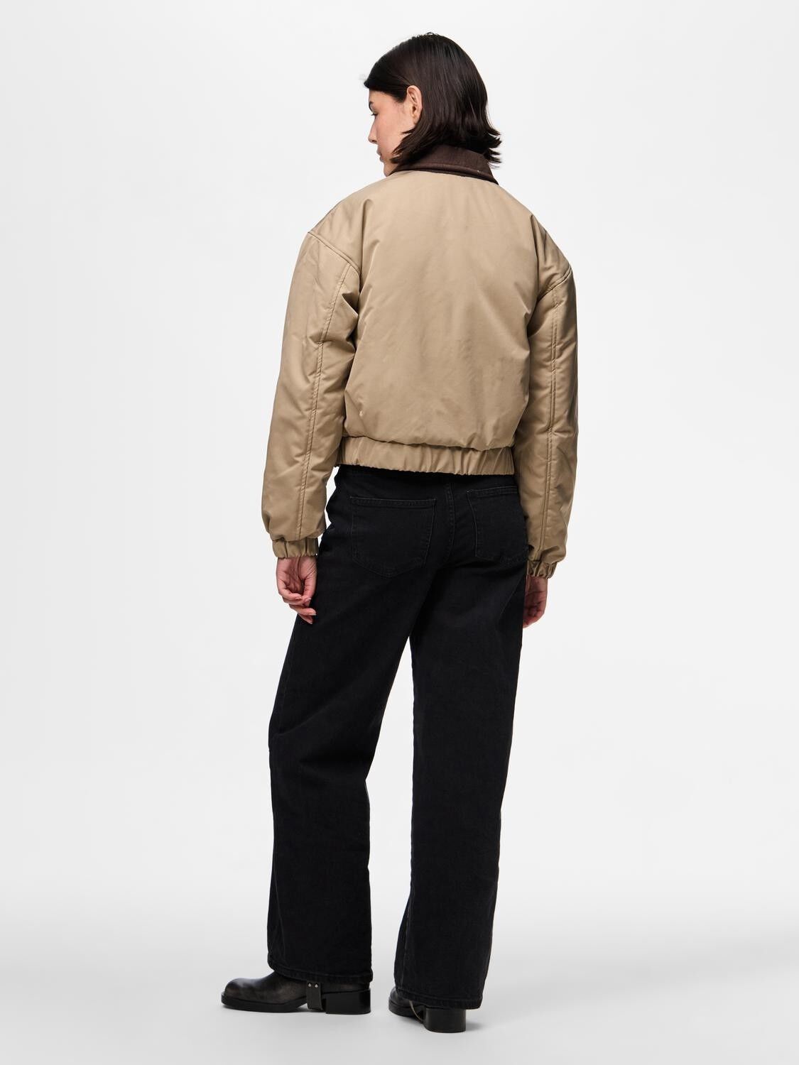 PCJORMA SHORT PADDED BOMBER JACKET