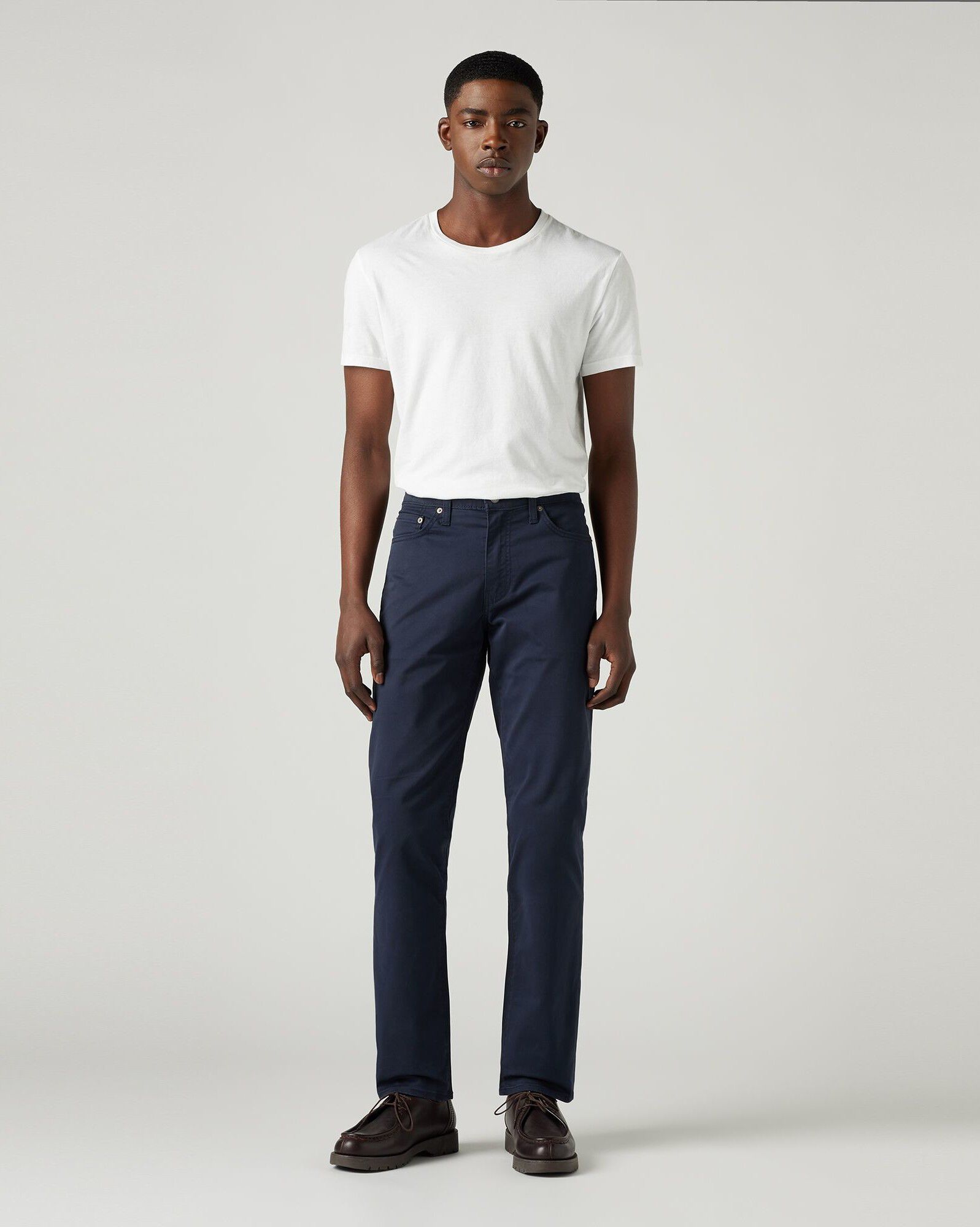 511 SLIM BALTIC NAVY SUEDED SA