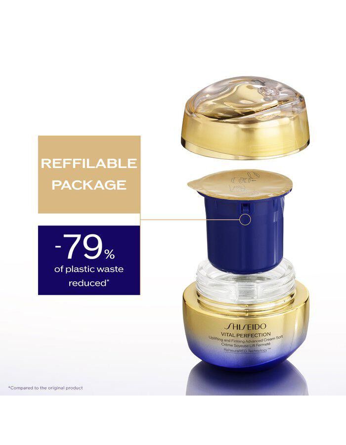 Shiseido Vital Perfection Uplifting & firming Advanced Soft Cream Refi