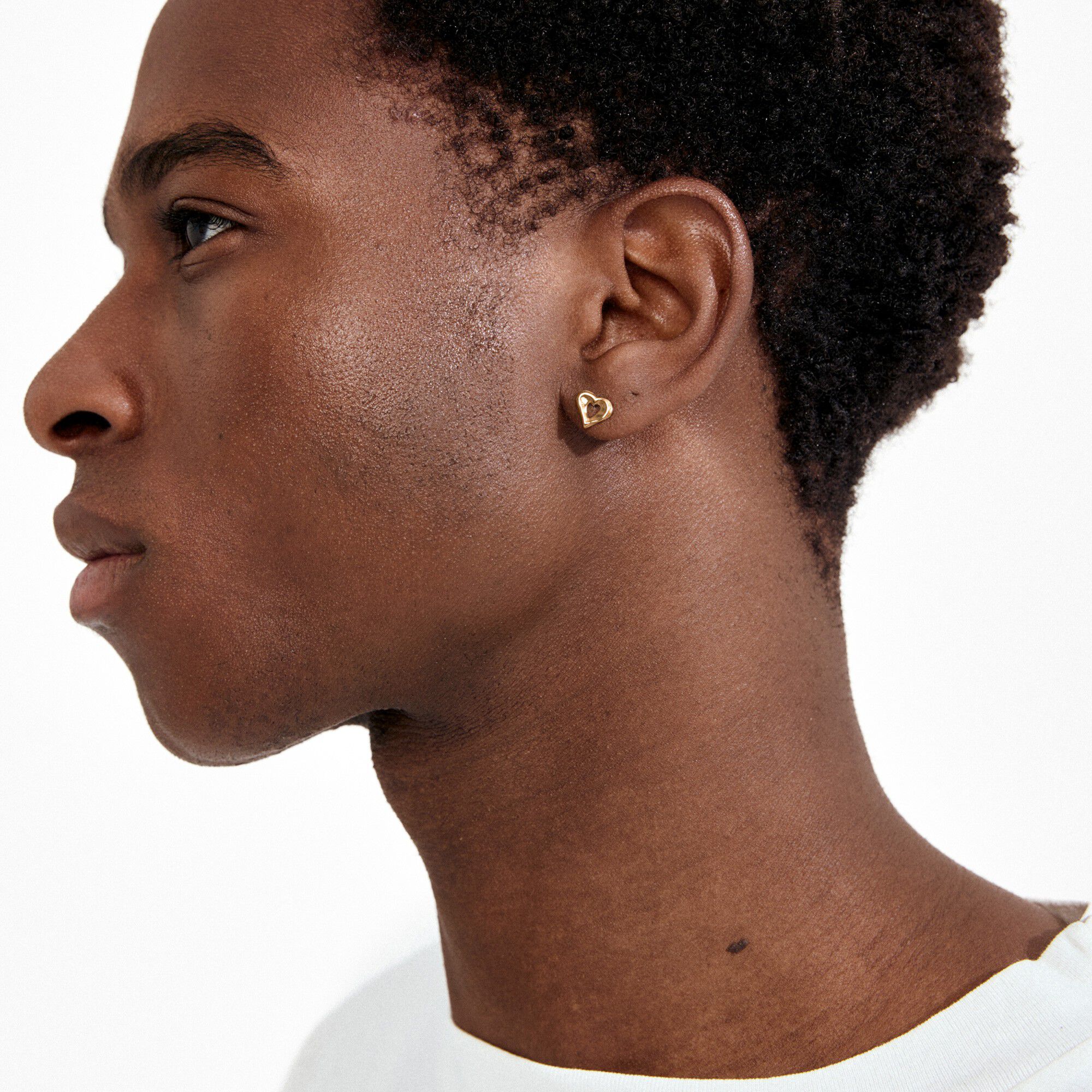 IRIS &oslash;reringe guldbelagt