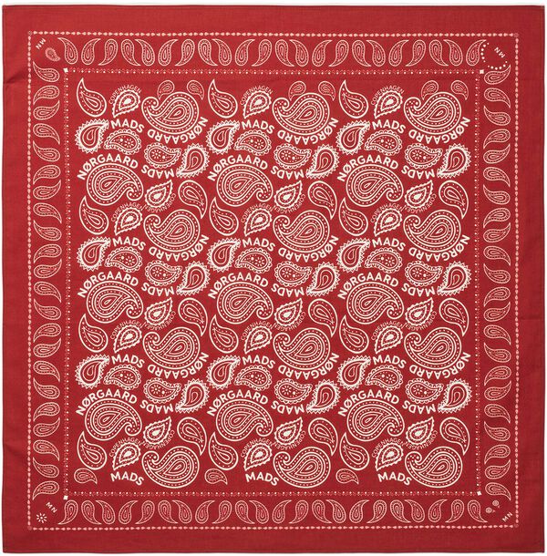 Soft Cotton Paisley Scarf Solid