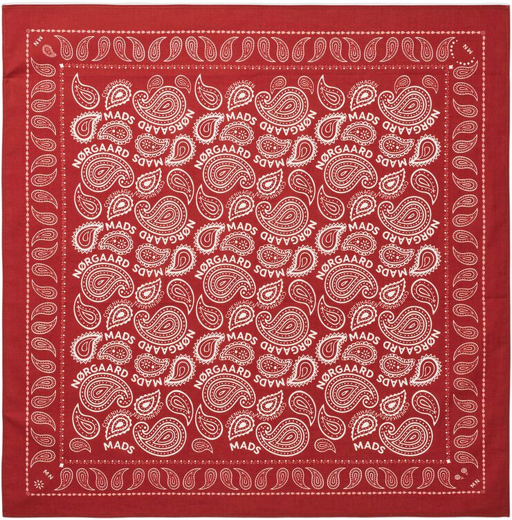 Soft Cotton Paisley Scarf Solid