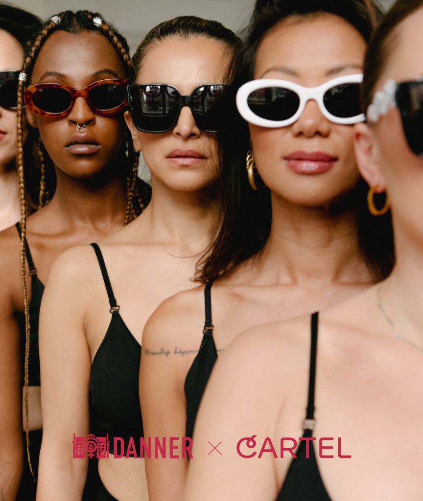 Danner x Cartel Oval Sunnies - Shell/CartelBlue