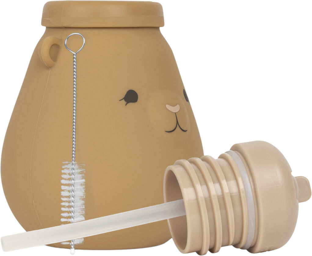 SILICONE DRINKING BOTTLE TEDDY
